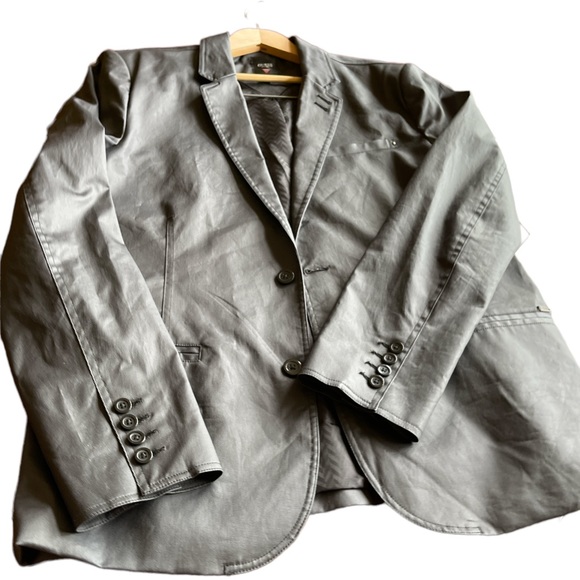 GUESS mens xl black blazer in EUC - Picture 6 of 9